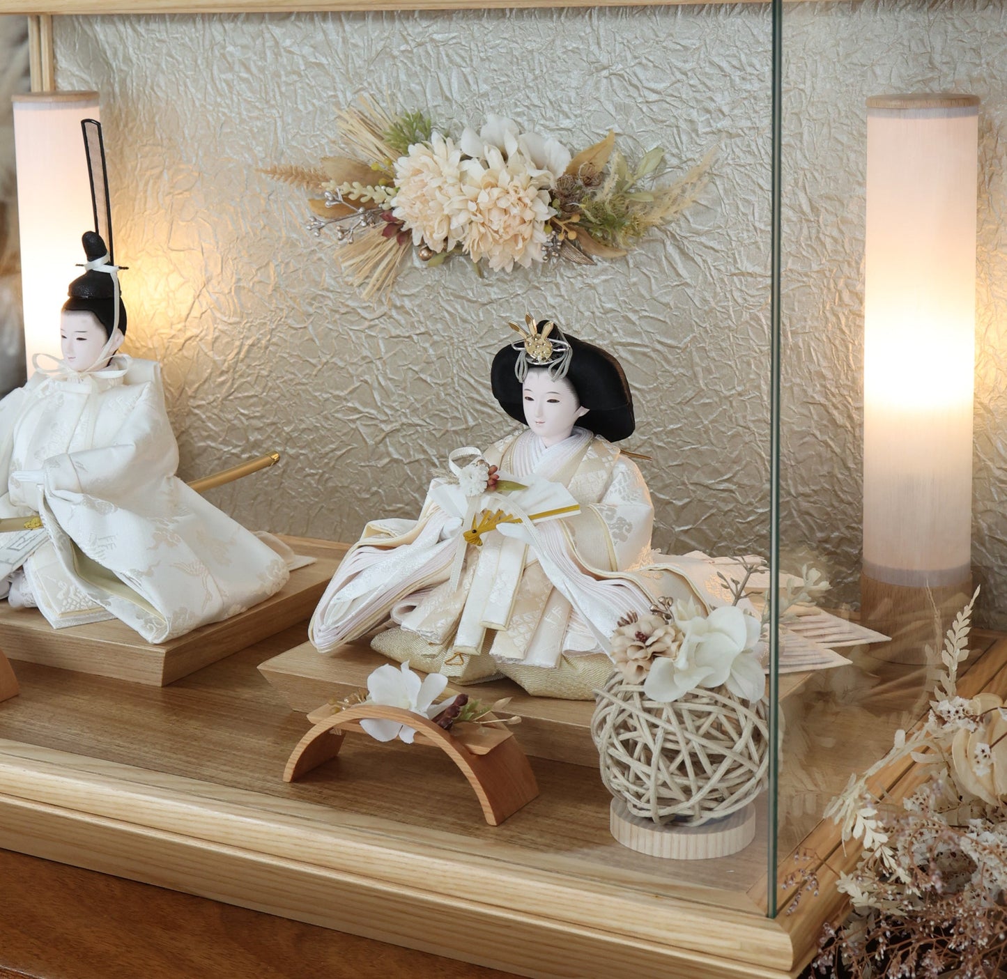 穂香　願　honoka｜26雛人形ケース飾り