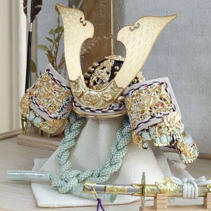 甲冑師「平安武久」作品　伊吹 ibuki | 26祈兜 ケース飾り