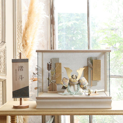 甲冑師「平安武久」作品　伊吹 ibuki | 26祈兜 ケース飾り