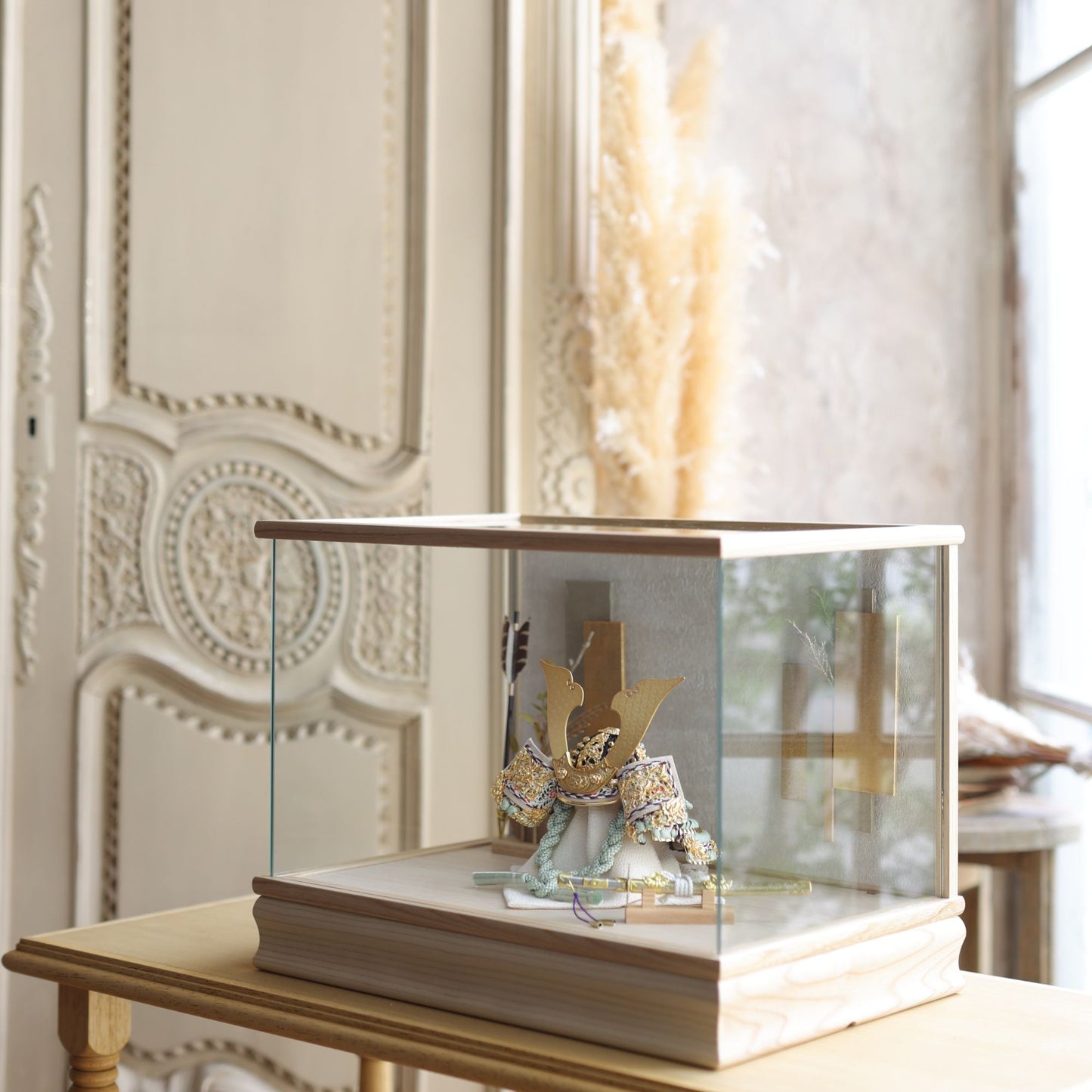 甲冑師「平安武久」作品　伊吹 ibuki | 26祈兜 ケース飾り