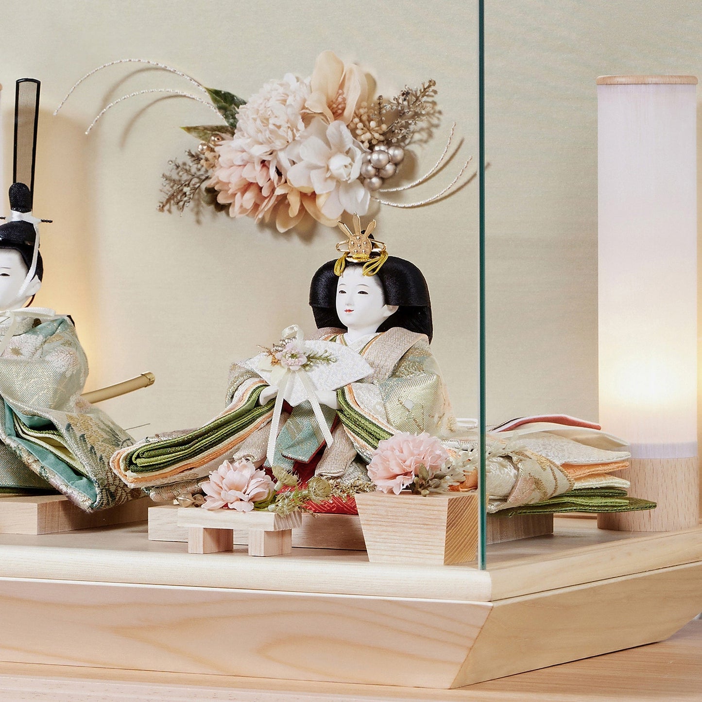 京都西陣袋帯　彩葉　iroha｜26雛人形ケース飾り
