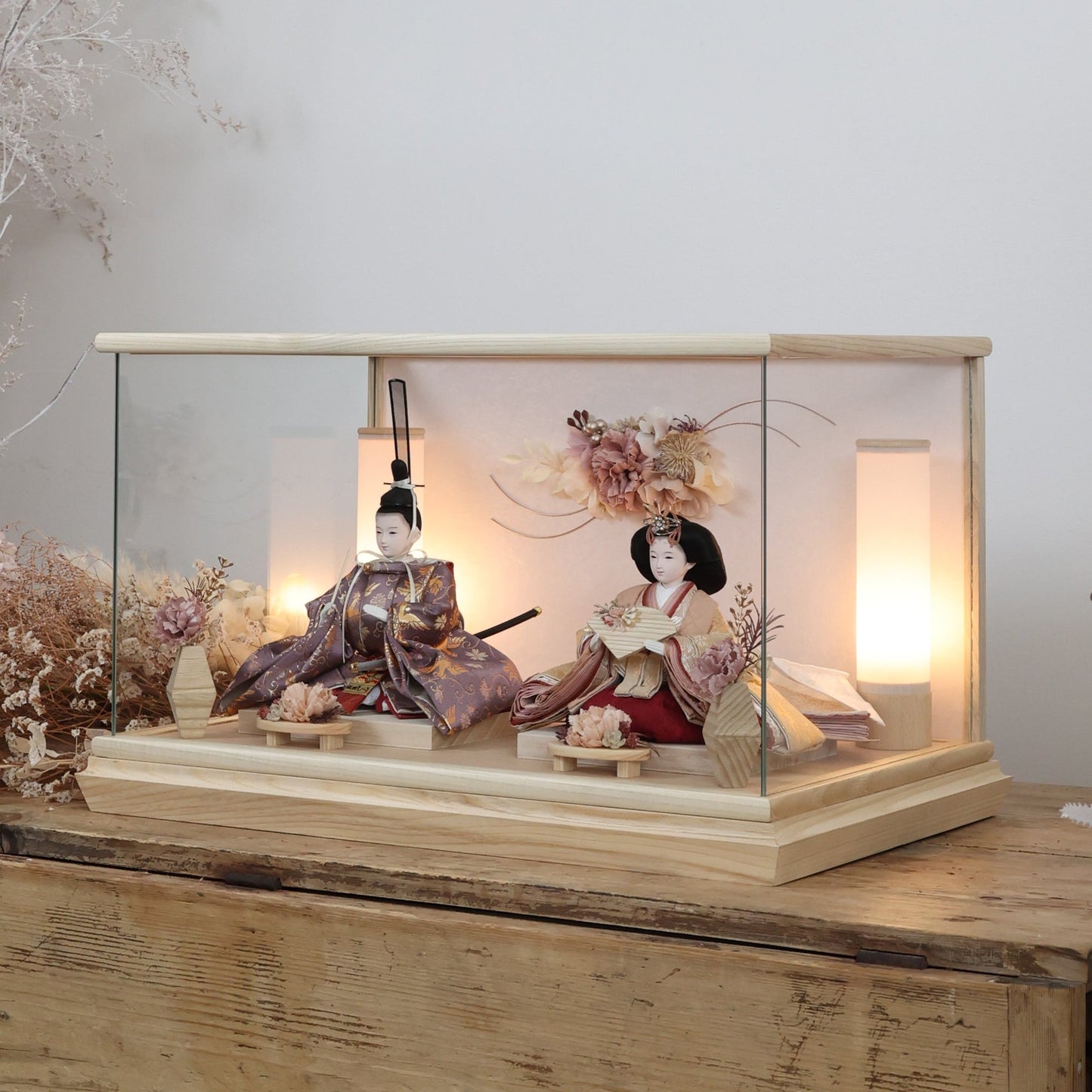 彩桜　irosa｜26雛人形ケース飾り