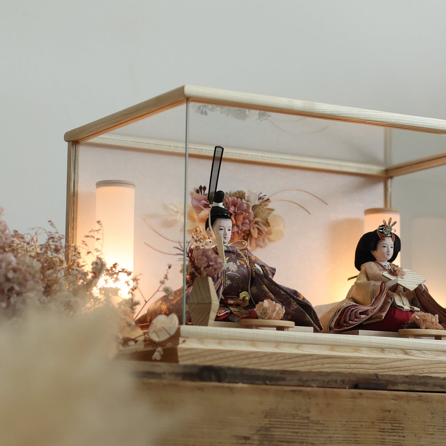 彩桜　irosa｜26雛人形ケース飾り