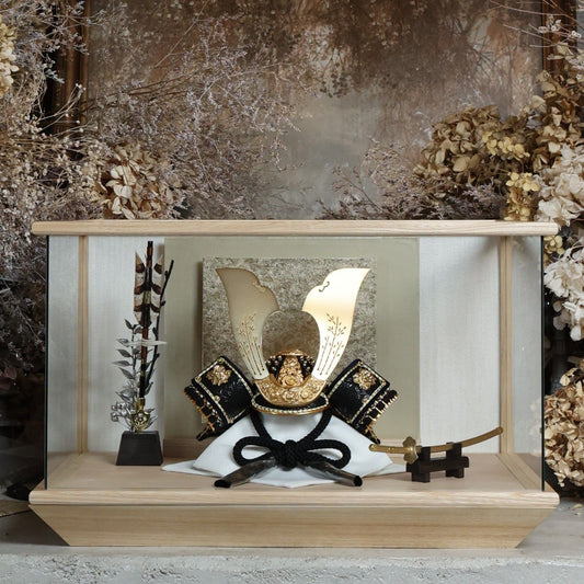 甲冑師「翠鳳」作品　烝  響　jyou | 26祈兜 ケース飾り