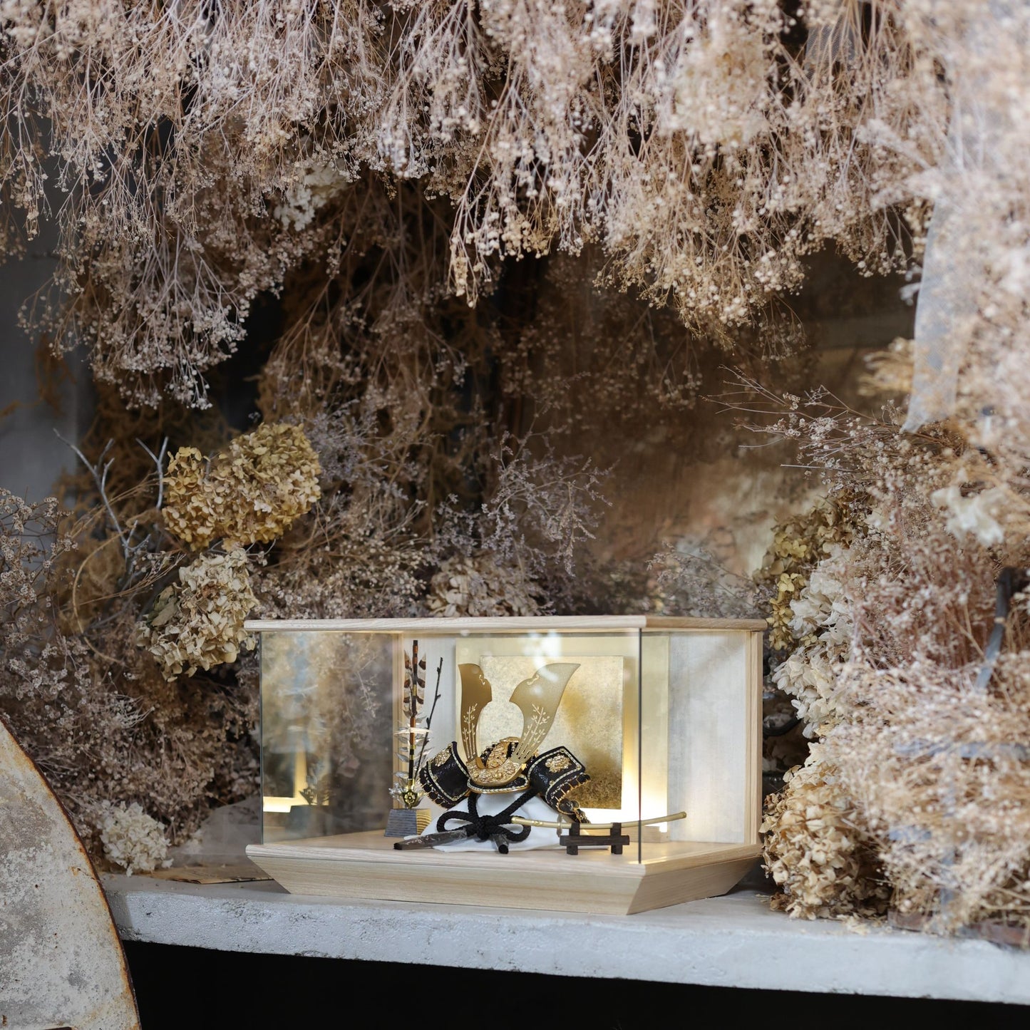 甲冑師「翠鳳」作品　烝  響　jyou | 26祈兜 ケース飾り