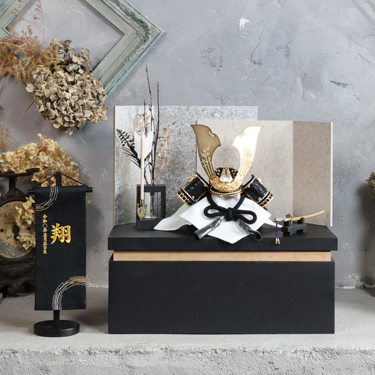 甲冑師「翠鳳」作品  烝 jyou | 26祈兜 収納飾り