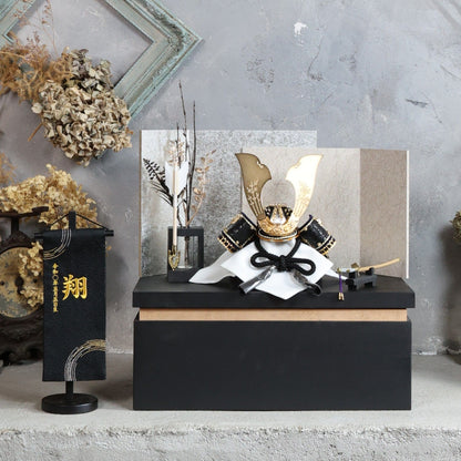 甲冑師「翠鳳」作品  烝 jyou | 26祈兜 収納飾り