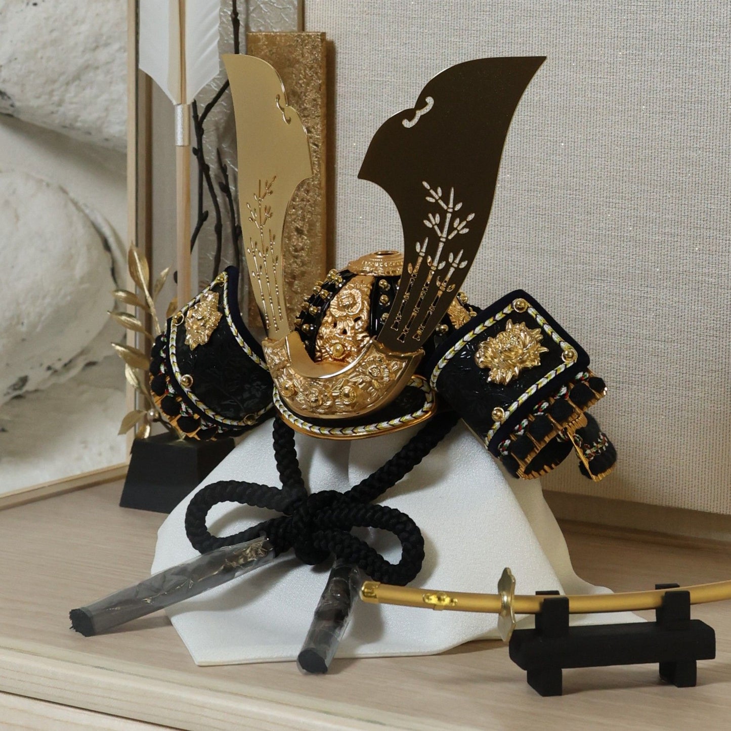 甲冑師「翠鳳」作品　烝 誓 joū | 26祈兜 ケース飾り