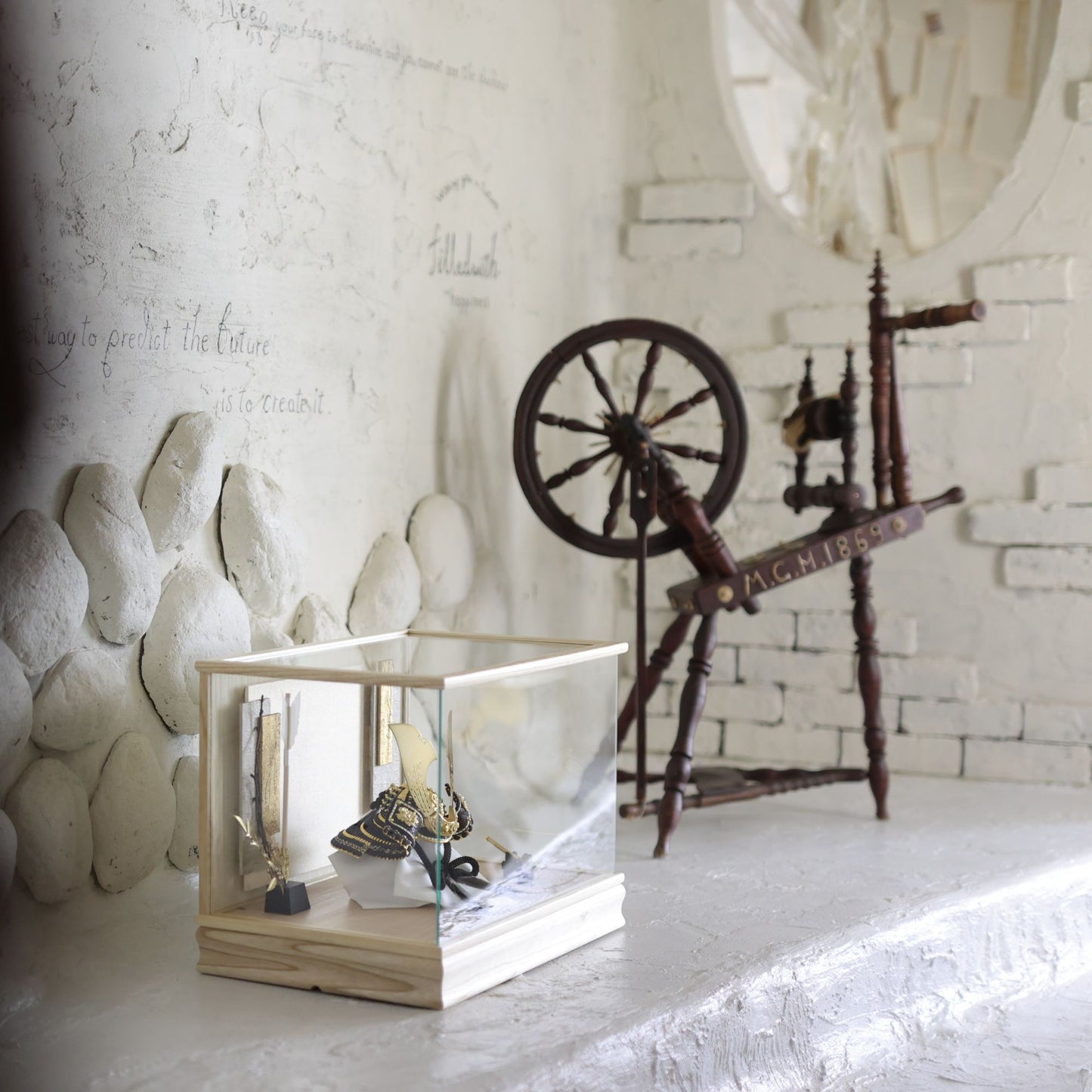 甲冑師「翠鳳」作品　烝 誓 joū | 26祈兜 ケース飾り