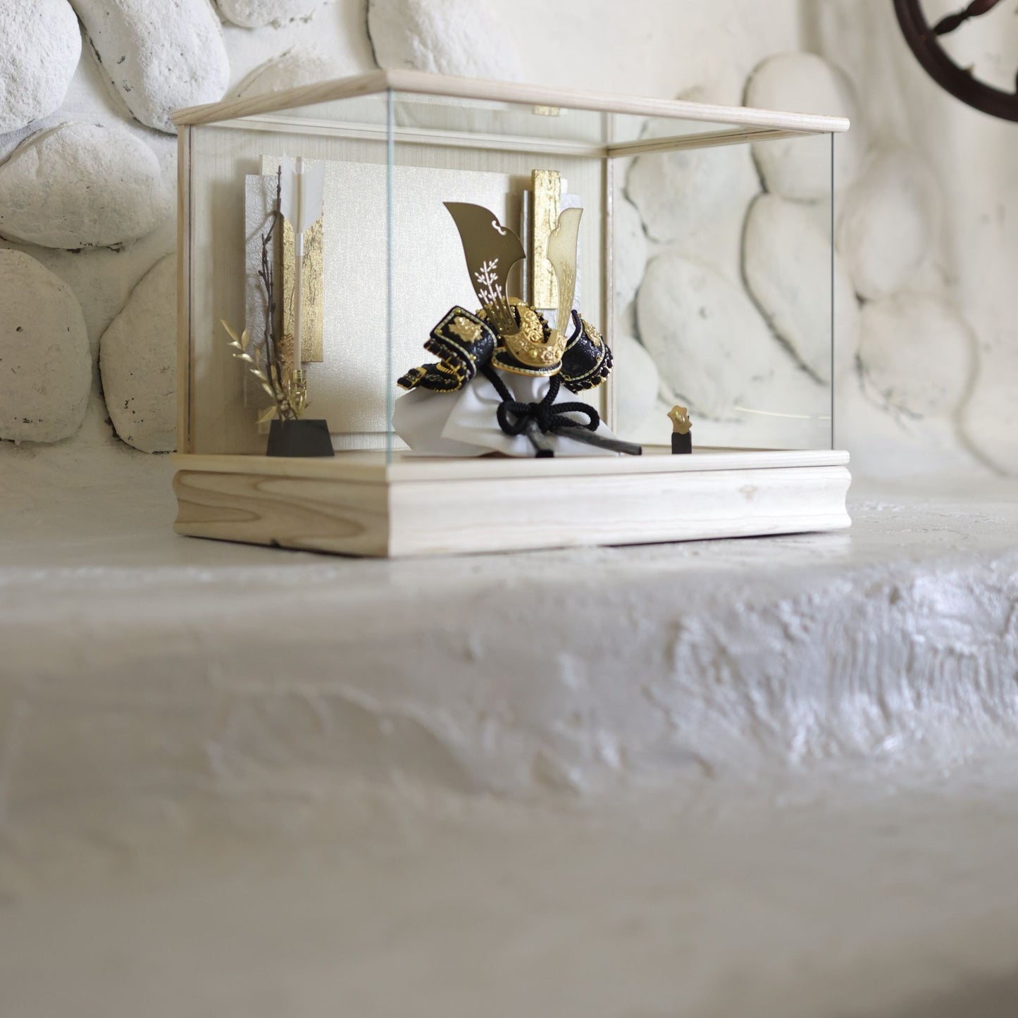 甲冑師「翠鳳」作品　烝 誓 joū | 26祈兜 ケース飾り