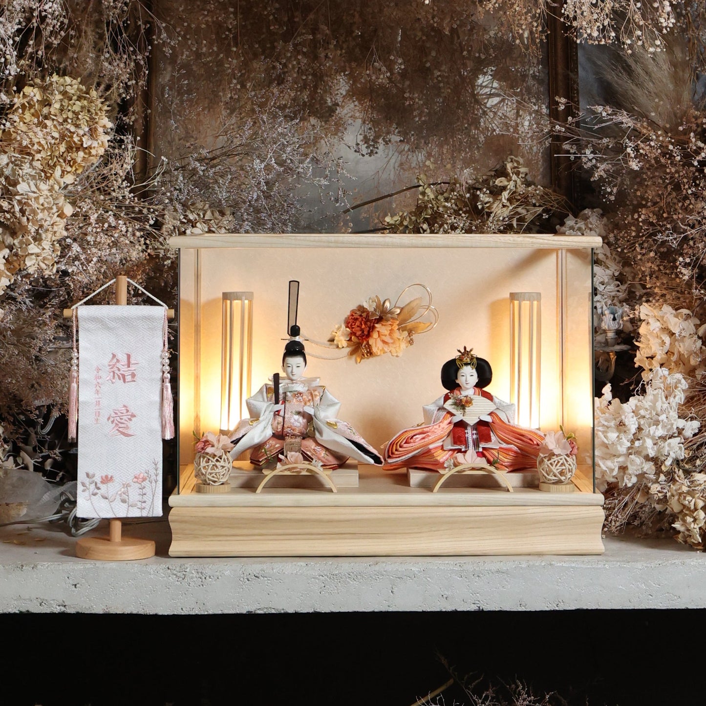 楓　kaede｜26雛人形ケース飾り