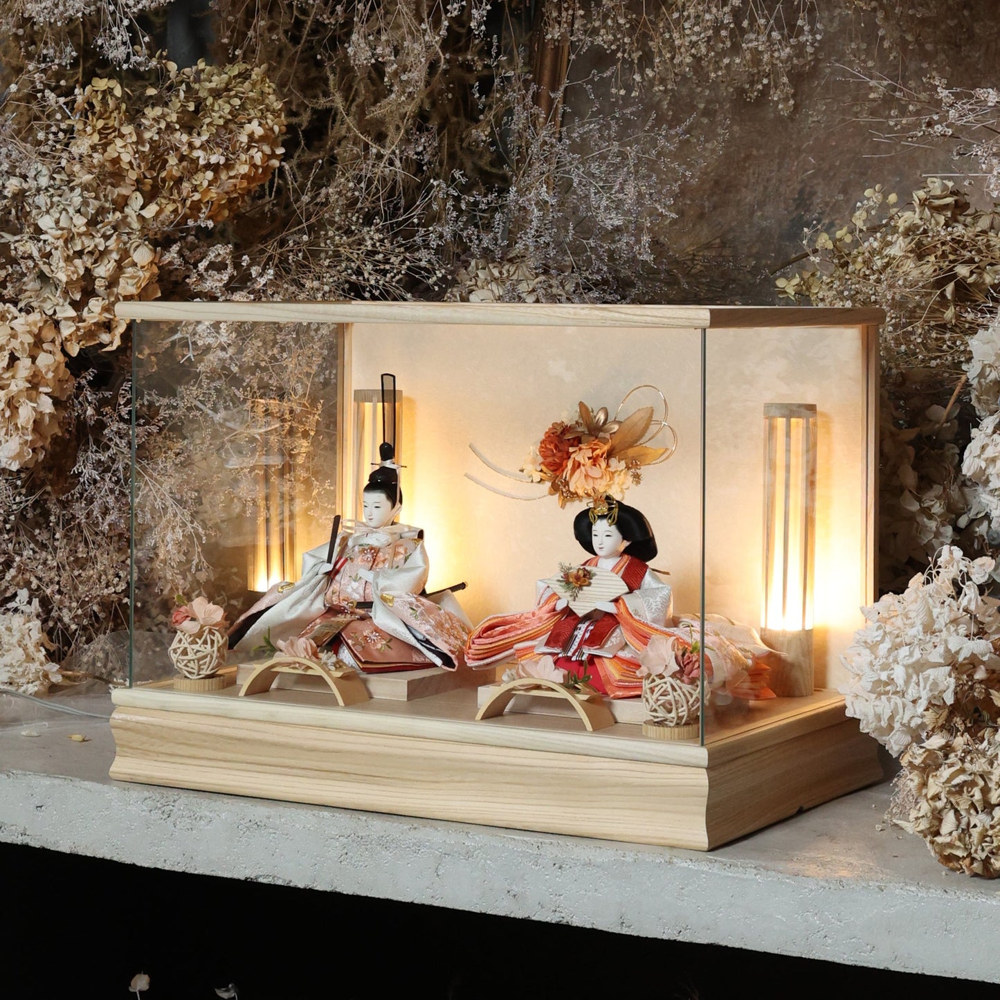 楓　kaede｜26雛人形ケース飾り