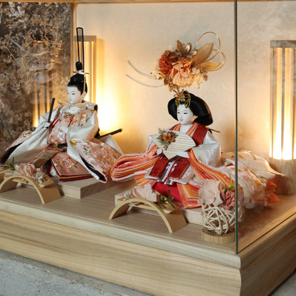 楓　kaede｜26雛人形ケース飾り