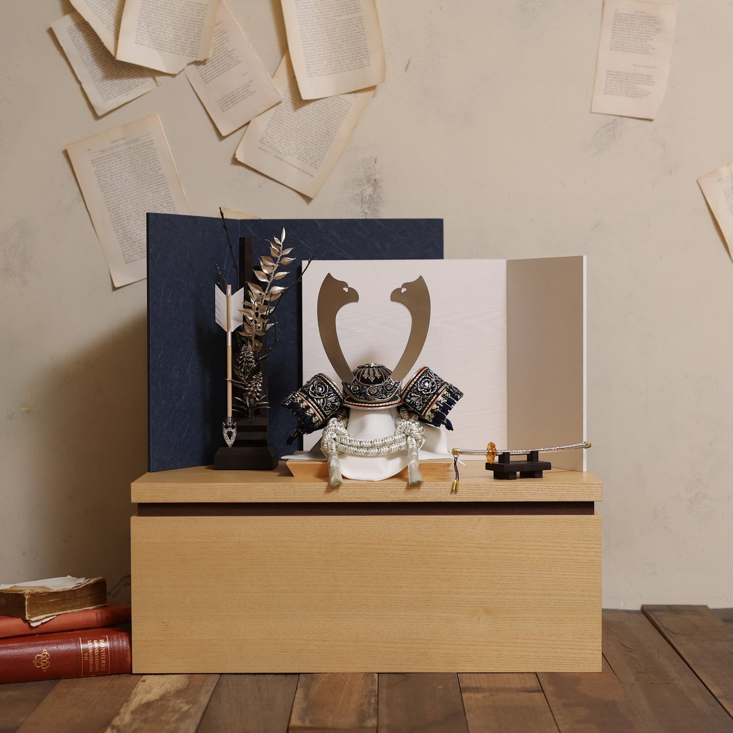 甲冑師「翠鳳」作品  凱里 kairi | 26祈兜 収納飾り