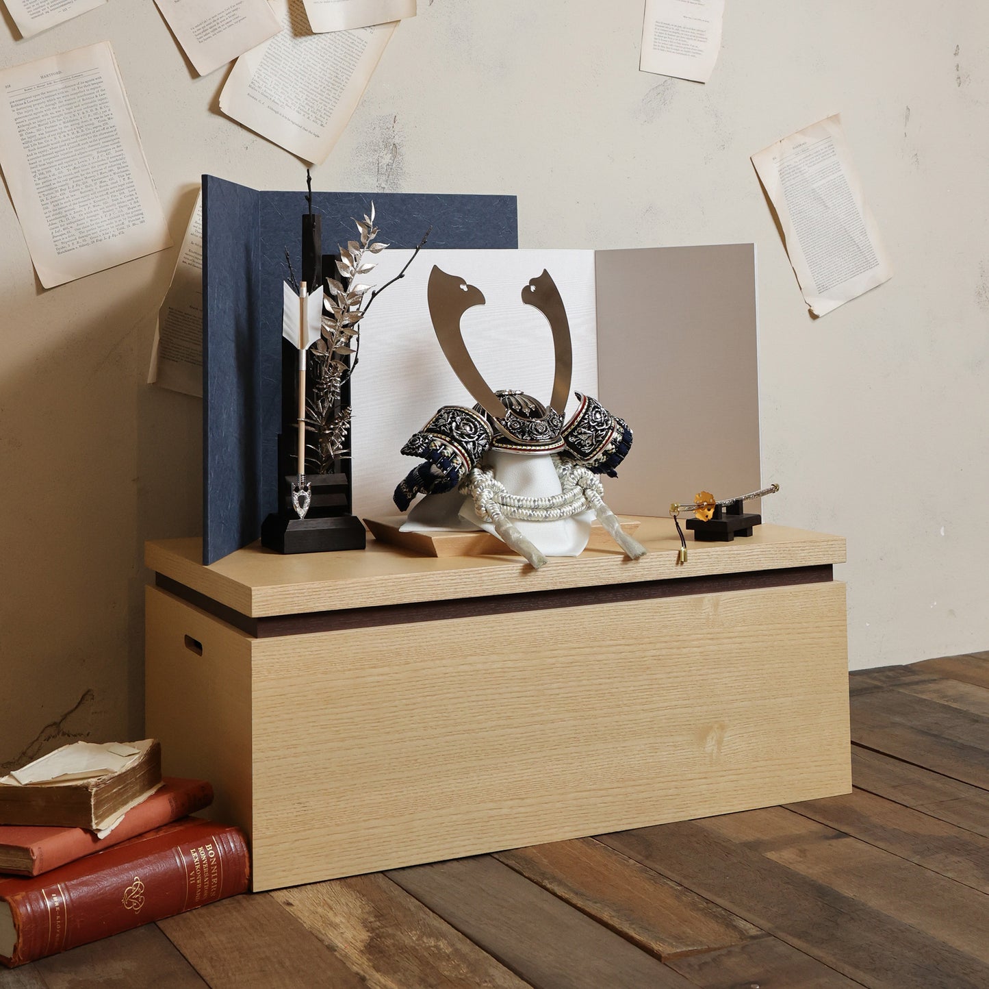 甲冑師「翠鳳」作品  凱里 kairi | 26祈兜 収納飾り