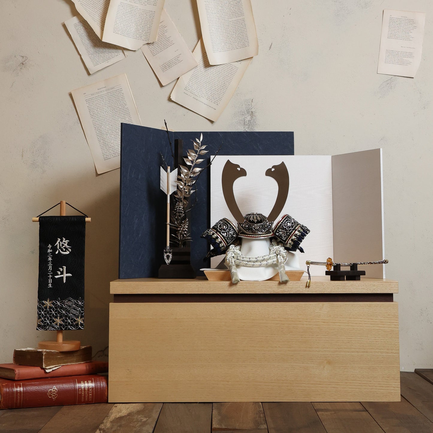 甲冑師「翠鳳」作品  凱里 kairi | 26祈兜 収納飾り