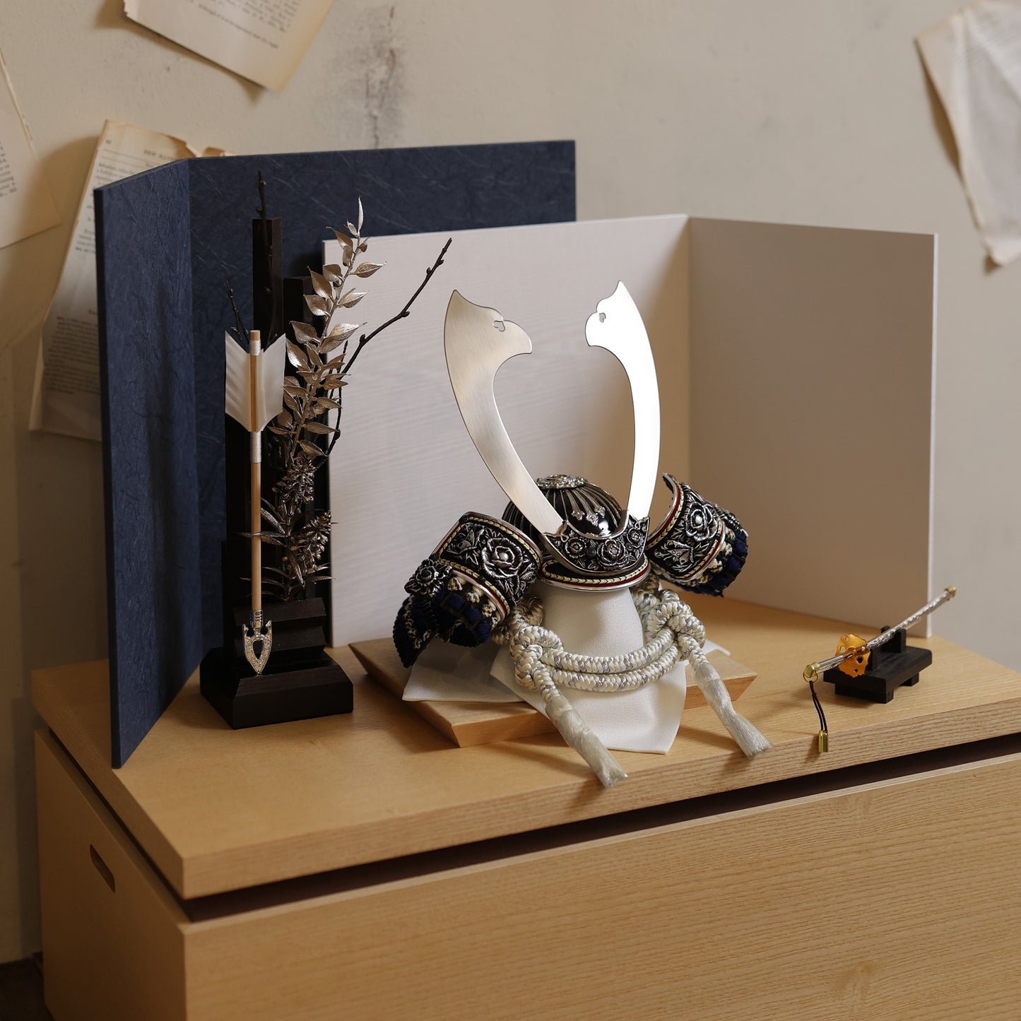 甲冑師「翠鳳」作品  凱里 kairi | 26祈兜 収納飾り