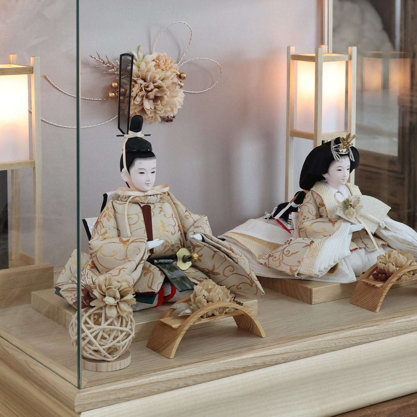 奏　kanade｜26雛人形ケース飾り