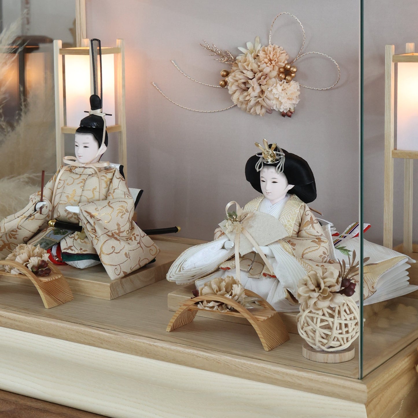 奏　kanade｜26雛人形ケース飾り