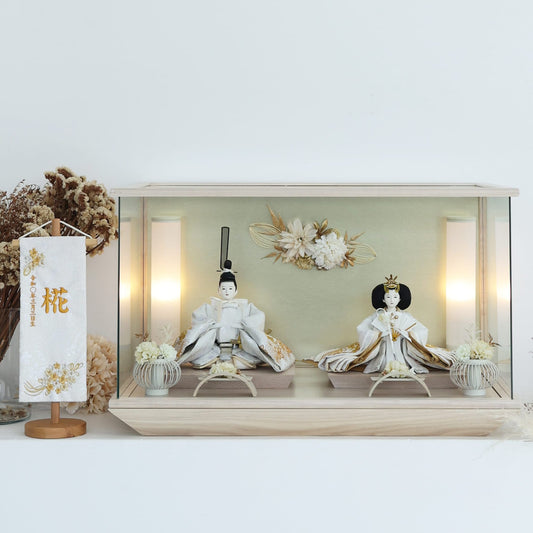 花蓮　karen｜26雛人形ケース飾り