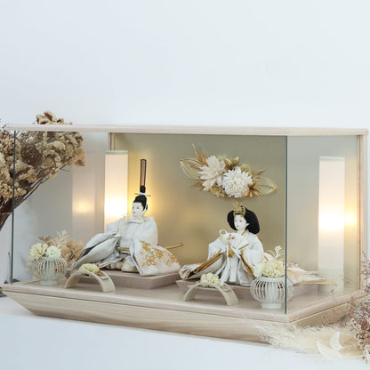 花蓮　karen｜26雛人形ケース飾り