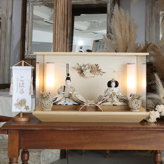 花梨　願　karin｜26雛人形ケース飾り