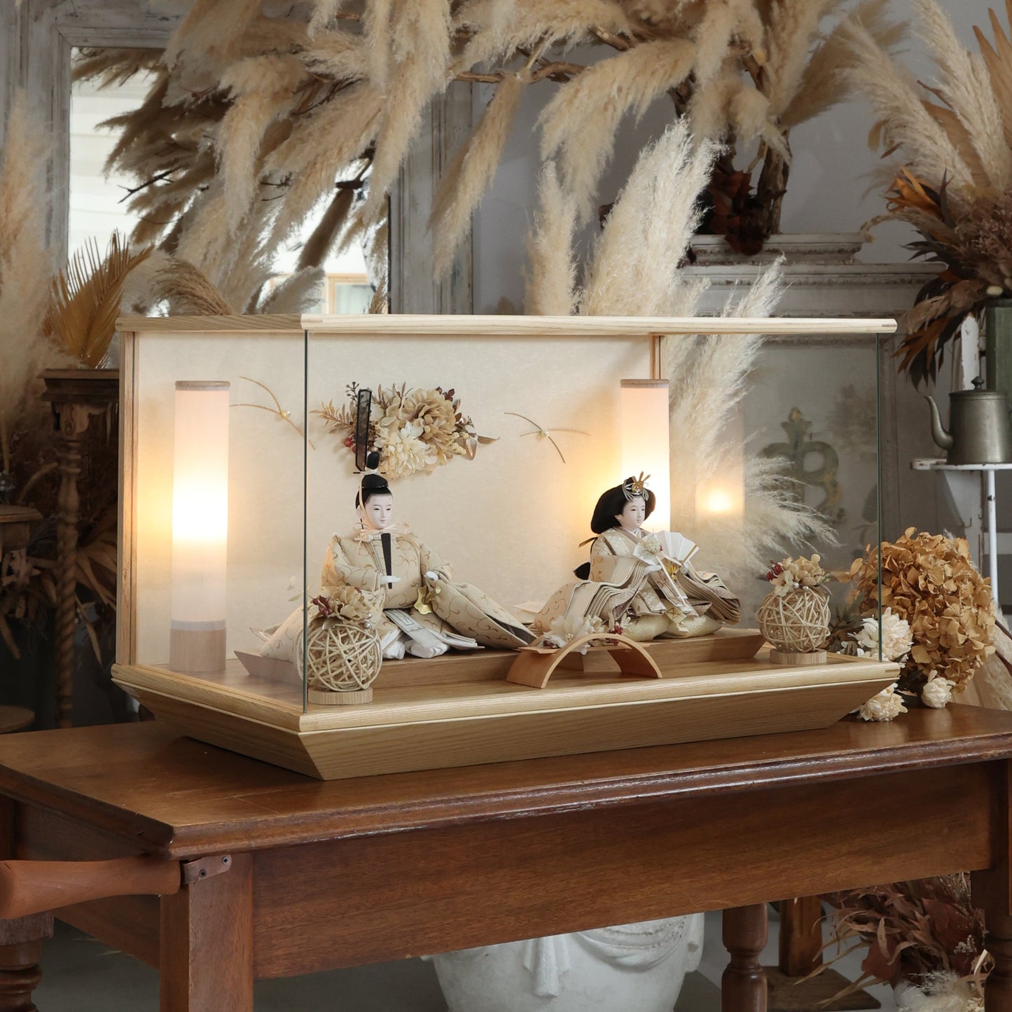 花梨　願　karin｜26雛人形ケース飾り