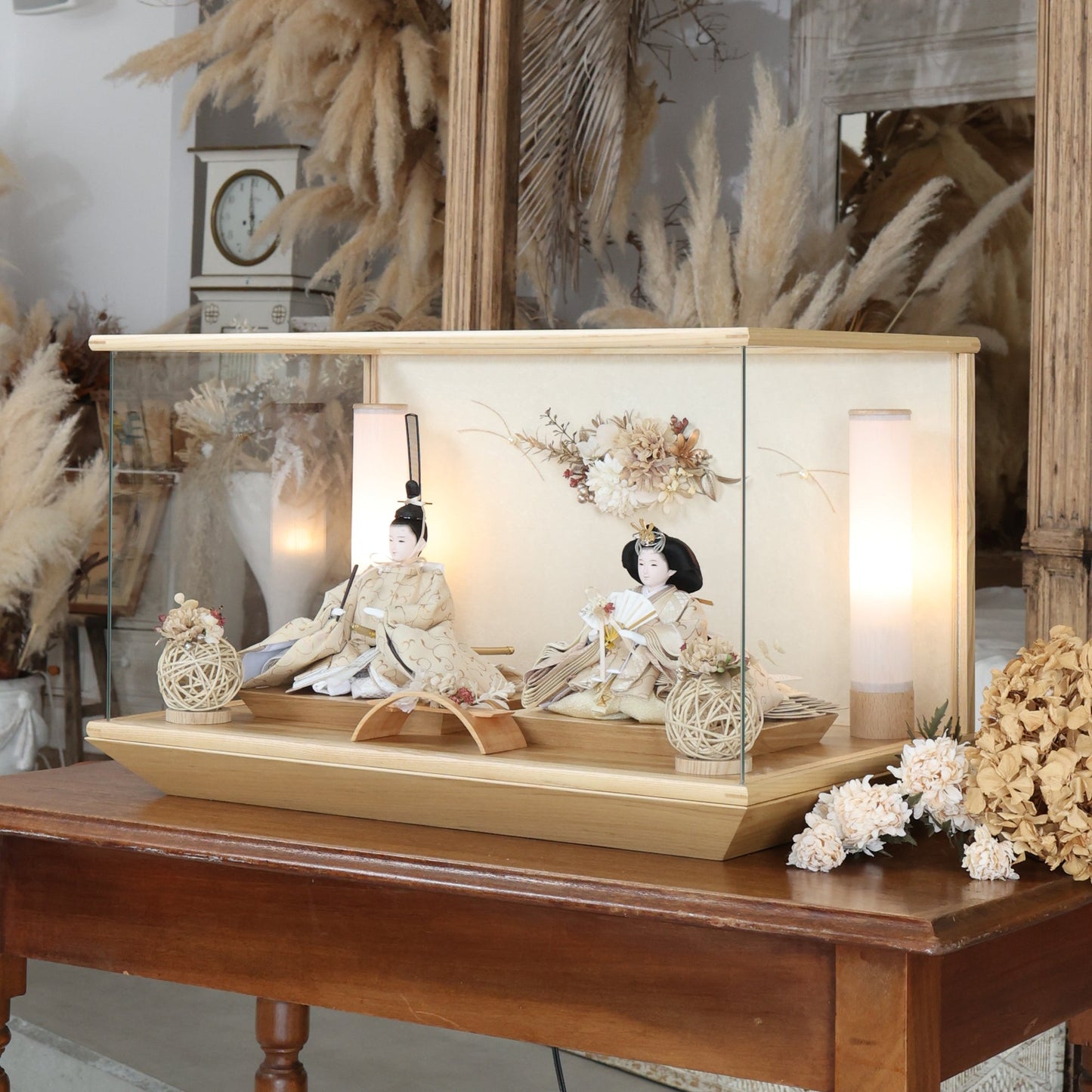 花梨　願　karin｜26雛人形ケース飾り