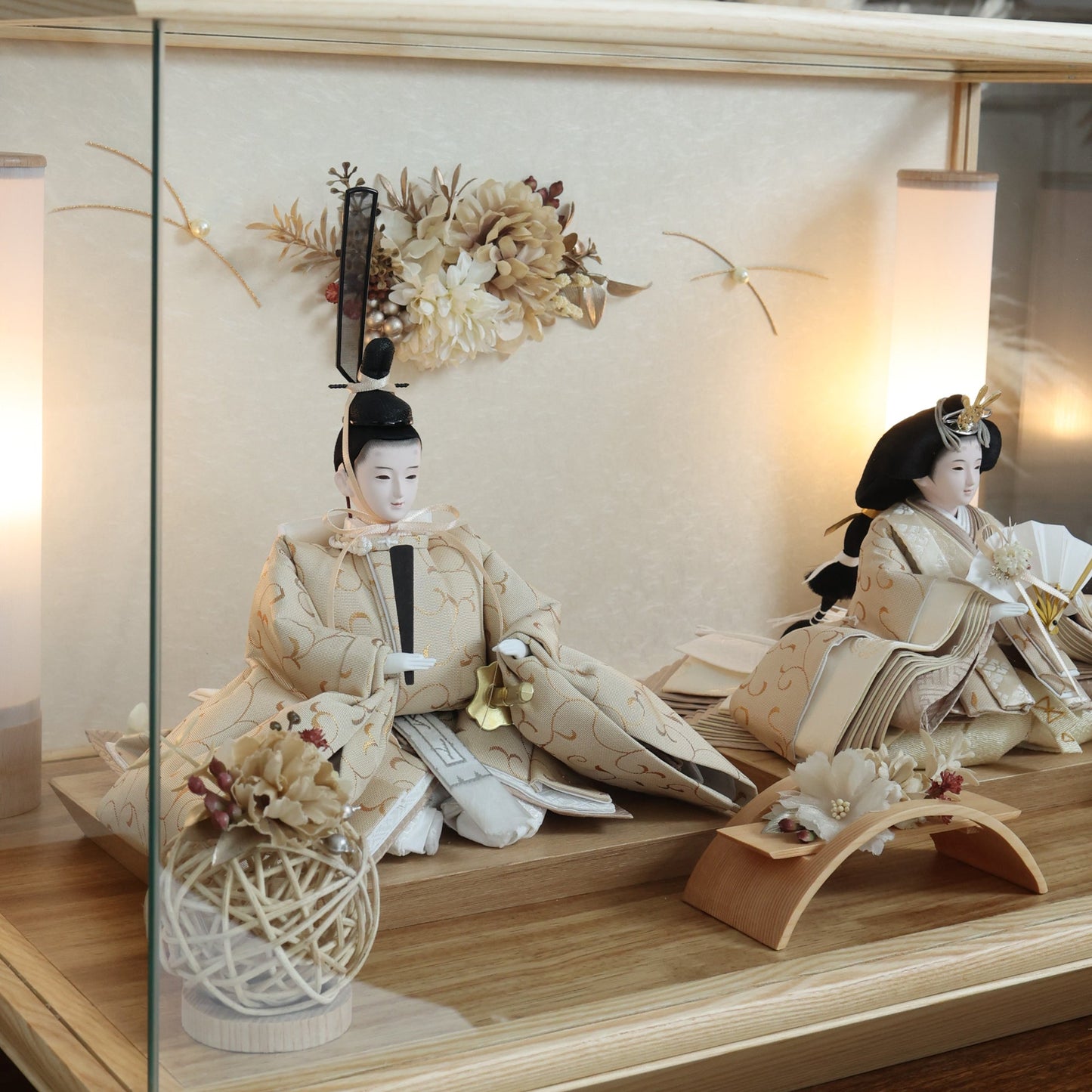 花梨　願　karin｜26雛人形ケース飾り