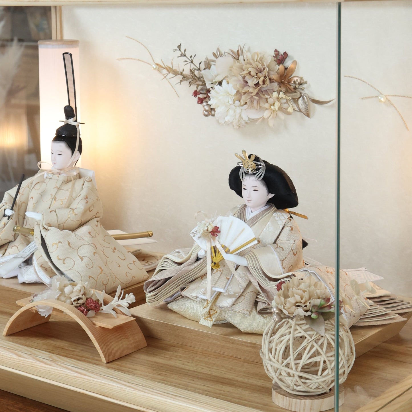 花梨　願　karin｜26雛人形ケース飾り