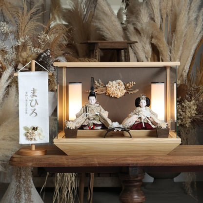 かりな　karina｜26雛人形ケース飾り