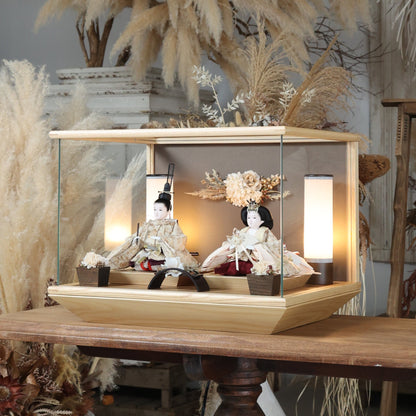 かりな　karina｜26雛人形ケース飾り