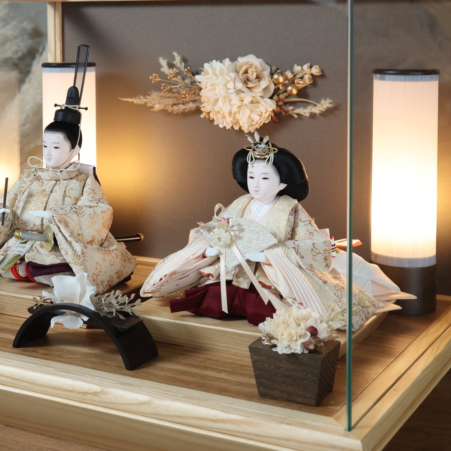 かりな　karina｜26雛人形ケース飾り