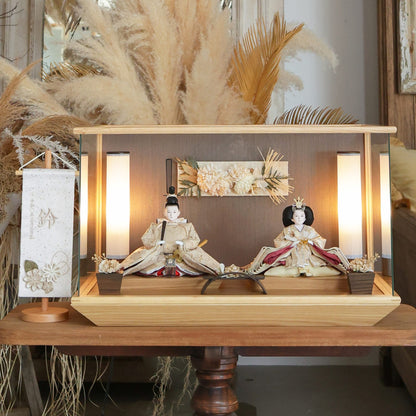 花梨　想　karin｜26雛人形ケース飾り