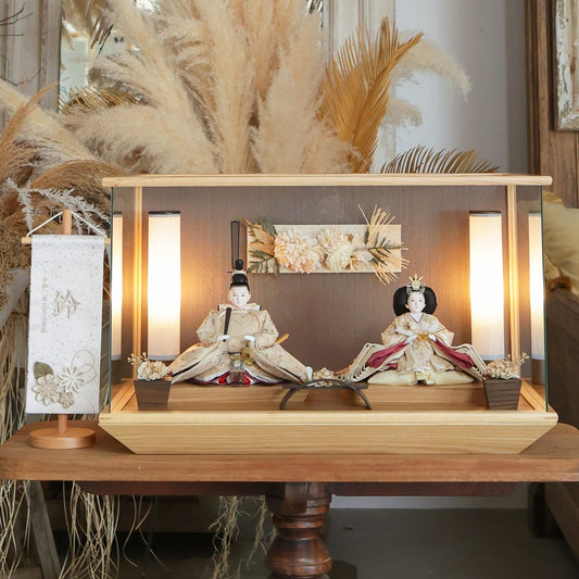 花梨　想　karin｜26雛人形ケース飾り