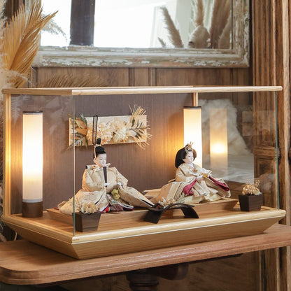 花梨　想　karin｜26雛人形ケース飾り