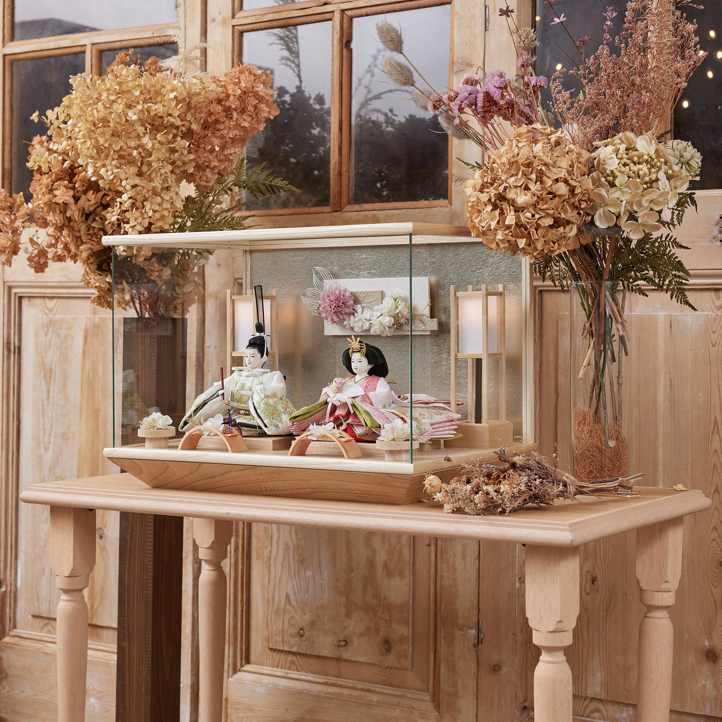 小出松寿作　慶　kei｜26雛人形ケース飾り