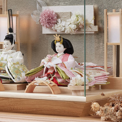 小出松寿作　慶　kei｜26雛人形ケース飾り