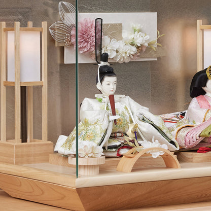 小出松寿作　慶　kei｜26雛人形ケース飾り