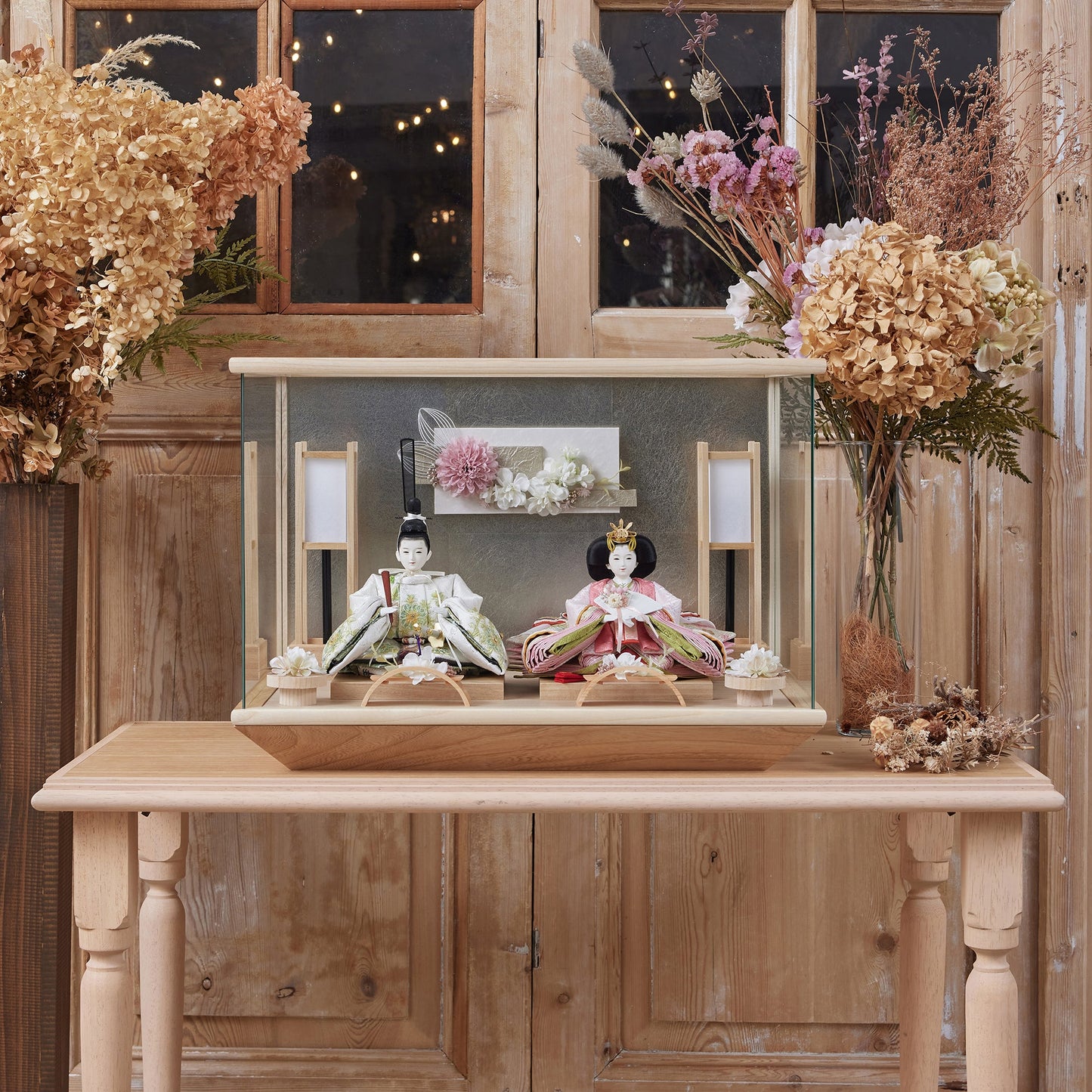 小出松寿作　慶　kei｜26雛人形ケース飾り