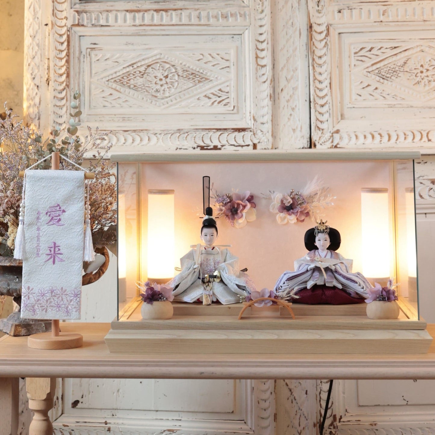 KIKI｜26雛人形ケース飾り