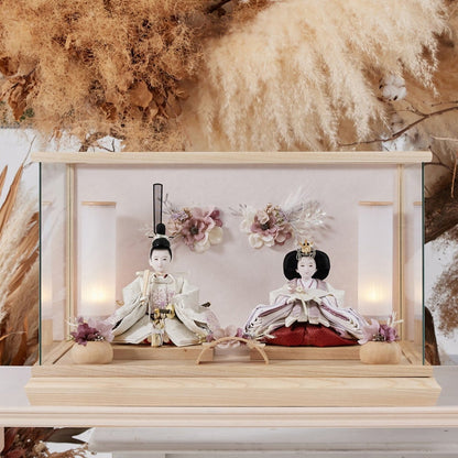 KIKI｜26雛人形ケース飾り