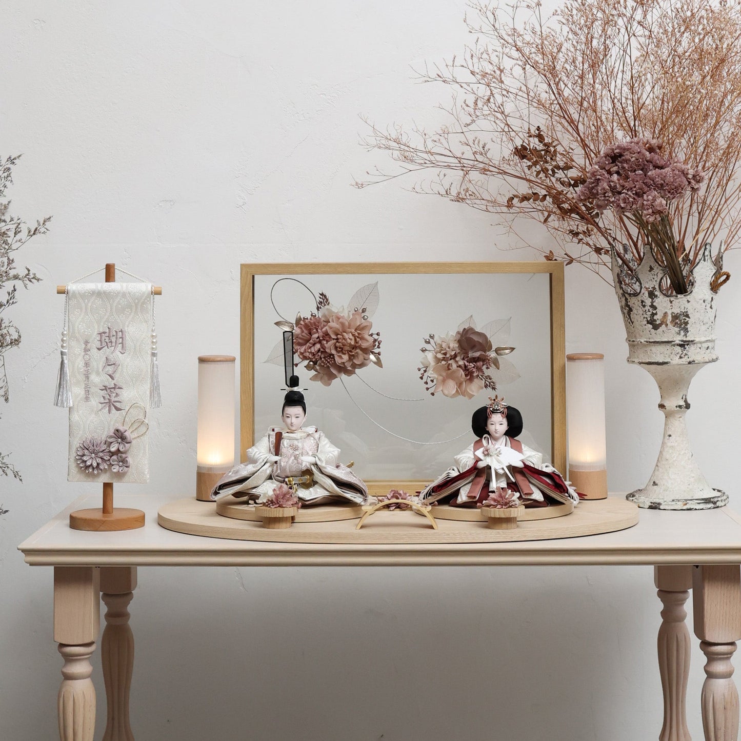 紫菜　shina｜26雛人形出し飾り