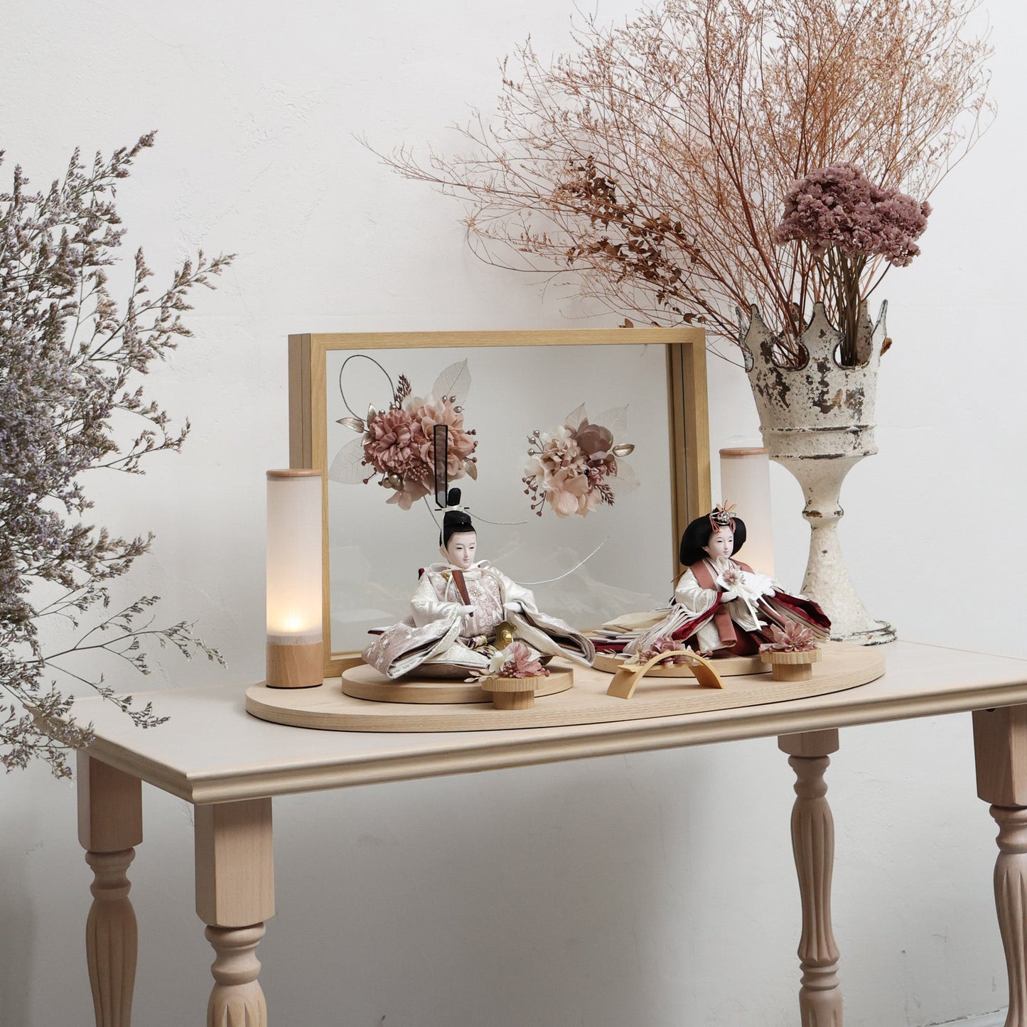 紫菜　shina｜26雛人形出し飾り