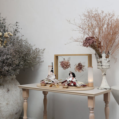 紫菜　shina｜26雛人形出し飾り