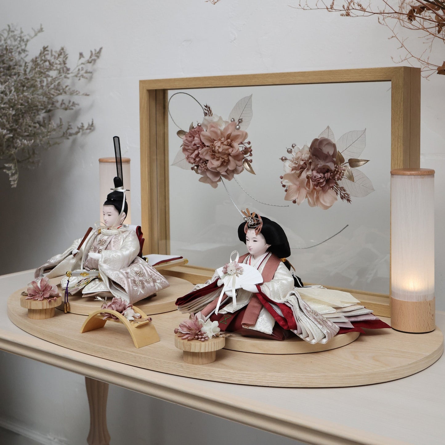 紫菜　shina｜26雛人形出し飾り