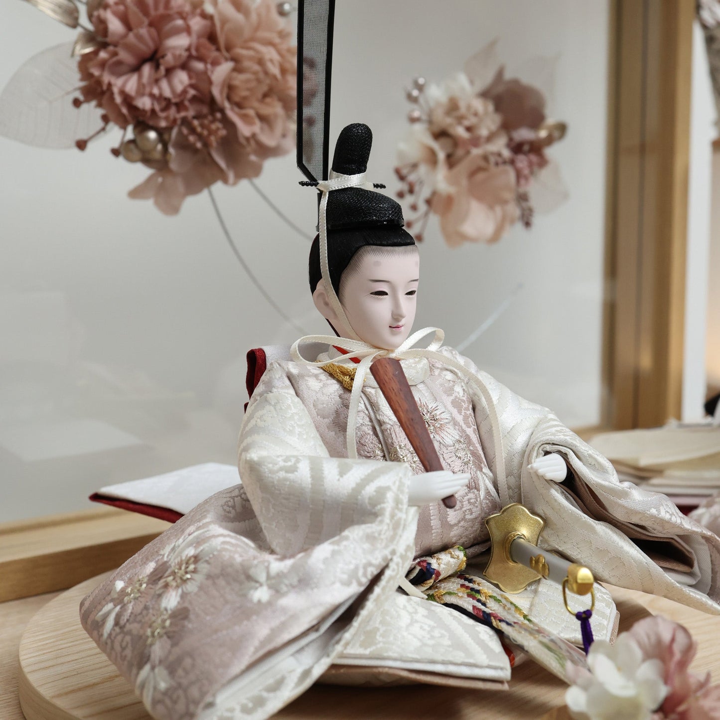 紫菜　shina｜26雛人形出し飾り