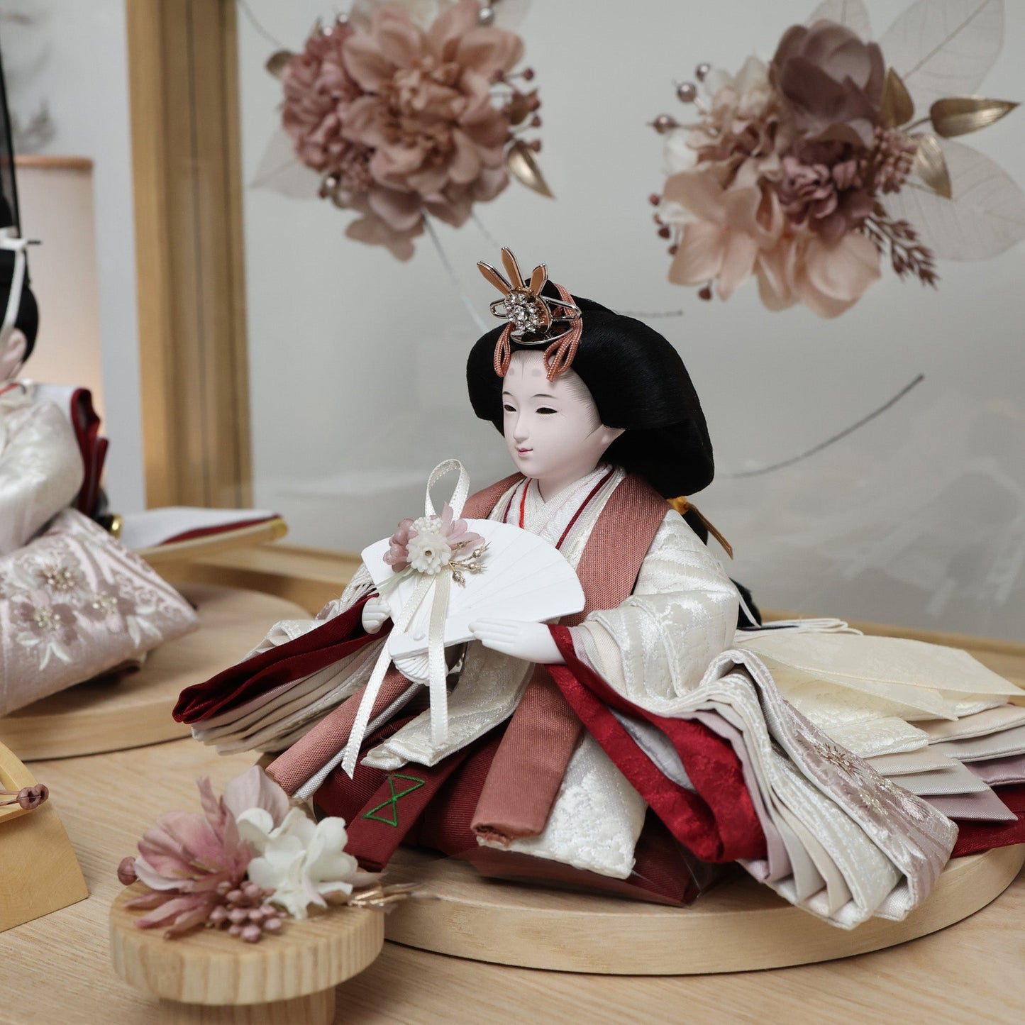 紫菜　shina｜26雛人形出し飾り