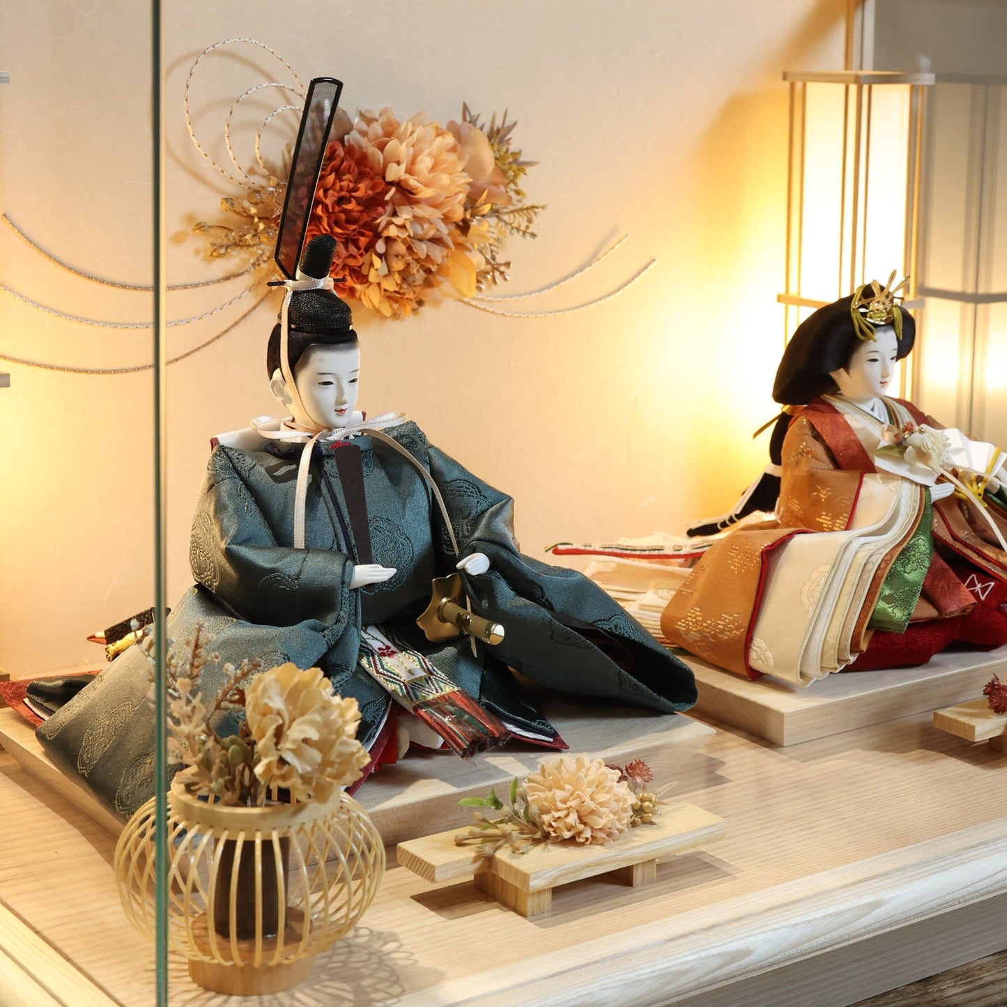 清香　kiyoka｜26雛人形ケース飾り