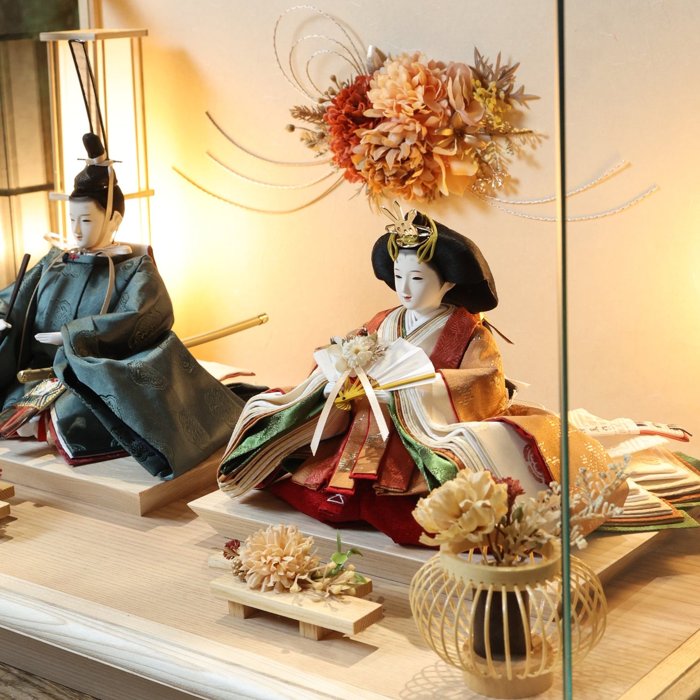 清香　kiyoka｜26雛人形ケース飾り